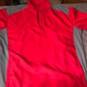 Adidas Golf 1/4 zip S/S windshirt XL great layer